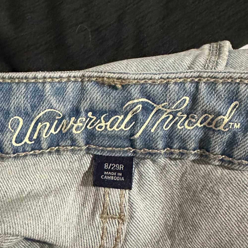 Universal Thread Denim High Rise Shorts EUC - Picture 3 of 5